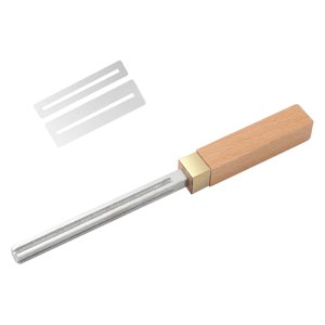 Magideal - Archivo De Coronación De Traste De Guitarra, Archivos De Borde De Traste, 4 Bordes, Herramienta De Nivelación Luthier Portátil Fácil De Usar Para Mand