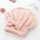thumbnail image 4 of 1pc Super Absorbent Coral Velvet Hair Cap - Quick-Drying Hair Towel for Portable Shower and Bath Accessories, 4 of 5