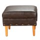 thumbnail image 2 of Set Poufs Provenza Tachas Pu 04 Chocolate, 2 of 5