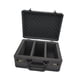thumbnail image 4 of Caja de Almacenamiento de Tarjetas Graduadas con Cerraduras de Combinación, Fácil de Transportar, Portátil, Estuche para Tarjetas Deportivas, Estuche 3 ranuras, 4 of 5