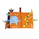 thumbnail image 5 of Libro De Tela Suave, Mordedores De Papel Con Sonido, Tema Animal Para Asiento De Coche, Juguete De Aprendizaje, Tigres, 5 of 5