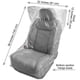 thumbnail image 2 of Cubiertas Desechables para Asientos de Auto JESUNK 100 Piezas 145x80 cm, 2 of 7