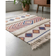thumbnail image 4 of Alfombra de Lino Bajada de Cama estilo Boho medida 60 cm x 90 cm, 4 of 6