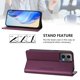 thumbnail image 3 of Funda Billetera con Soporte para Motorola Moto G34 5G Bloqueo RFID Plegable Violeta, 3 of 6