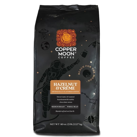 Café Copper Moon 2,27 kg Mezcla de Avellana y Crema