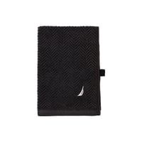 Toalla De Cara Vis Nautica 100% Algodón 30X50Cm Pieles Sensibles Negro