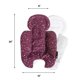 thumbnail image 4 of Inserto infantil para 4 mamás RockAroo y MamaRoo Maroon, 4 of 4