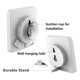 thumbnail image 4 of Pack de 2 relojes de ducha BALDR resistentes al agua con temporizador y pantalla LCD, 4 of 6