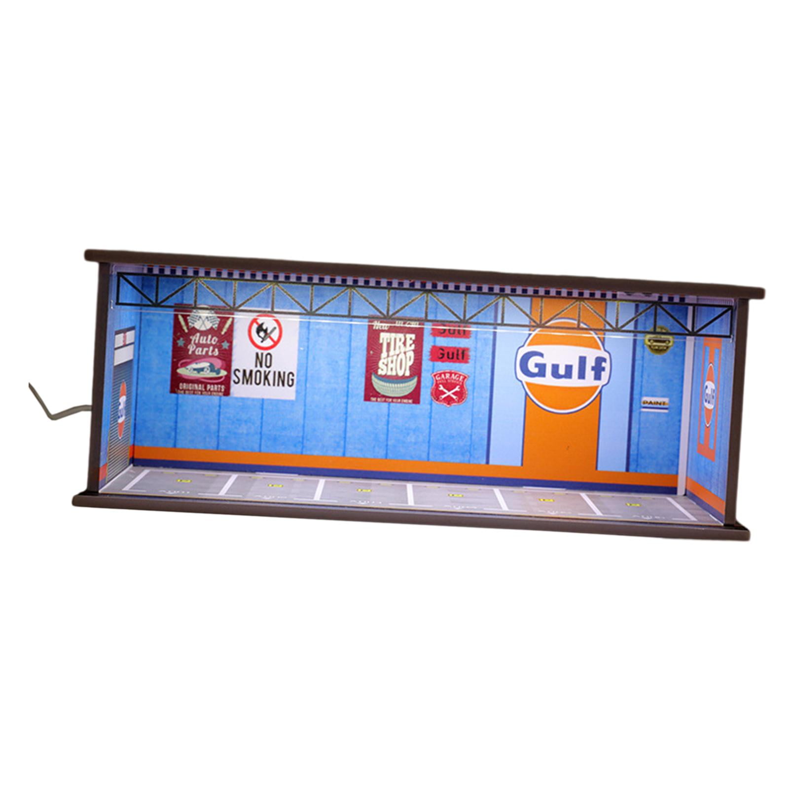 Magideal - Pantalla De Coche Fundido A Presión Para Estacionamiento, Telón De Fondo De Cuatro Cubiertas, Protección De Escena De Vehículo, Juguete Para Diseño De