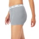 thumbnail image 3 of Calzoncillos bóxer Hanes de algodón elástico a mitad del muslo de Underwear para mujer, 3 of 6