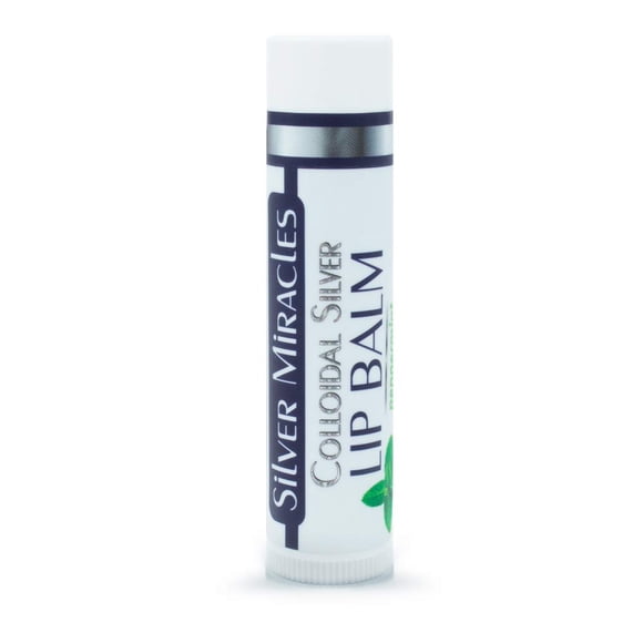 Bálsamo labial Silver Miracles con plata coloidal y menta 1 mL