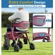 thumbnail image 4 of Andadores plegables para personas mayores con asiento HOMLAND R12 de 300 libras, 4 of 9