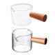 thumbnail image 5 of Copa De Medición De Vidrio De Espresso Mida De Mango De Madera Tazas Tazas Beber Shaker, 5 of 5