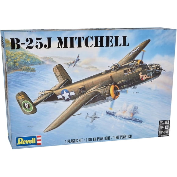 Maqueta de avión Revell B-25J Mitchell escala 1:48