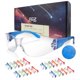 thumbnail image 1 of Gafas de seguridad PTCOL, paquete de 24 unidades, colores Galaxy, antiarañazos, 1 of 7