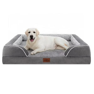 Cama Para Perros Comfort Expression Jumbo, Impermeable, Ortopédica, Gris