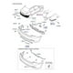 thumbnail image 2 of Parachoque Trasero Grand I10 Sedan 2014 2018 Origin, 2 of 8