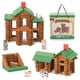 thumbnail image 1 of Juego de Cabaña de Troncos SainSmart Jr. 306 piezas – Juguete STEM de madera, 1 of 8