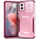 thumbnail image 1 of Funda Resistente para Motorola Moto G Power 5G 2024 con Tapa Deslizante y Protección Militar Rosa, 1 of 6