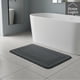 thumbnail image 2 of Alfombra Baño Memory Foam Dark Grey 50 x 80 cm Home Logics 1 un, 2 of 5
