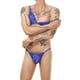 thumbnail image 5 of Sexy Men's Lace G-string & Bra Set - Transparent Floral Pattern Mesh Underwear for Muscle Pj Costume and Crossdresser Nightclub Wear, 5 of 5