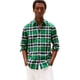 thumbnail image 2 of Camisa Tommy Hilfiger para hombre, manga larga, Oxford, a cuadros, verde, 2 of 5
