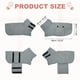 thumbnail image 2 of Uxcell Abrigo Secador para Perros, Batas para Perros Después del Baño Bata Súper Absorbente Toalla Suave Ajustable, (S, Gris), Destinado a Secado Rápido, 2 of 7