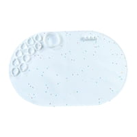 Bothyi - Tapete De Silicona Para Manualidades, Tapete Artístico De Silicona Resistente Al Calor Para Niños, Proyecto De Arcilla Diy, Color Blanco