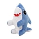 thumbnail image 2 of Peluche de peluche Whrigud, tamaño grande, con forma de tiburón, color azul, 28 cm, 2 of 6