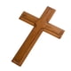 thumbnail image 1 of Jesucristo Católico Hecho A Mano Para El Ornamento De Madera Colgante De La Oficina Del Dormitorio, 1 of 5