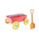 thumbnail image 3 of Kid Wagon Toy Actividades De Playa Portátiles Tire Del Coche De Juguete Para La Playa Interior De Verano Rojo, 3 of 5