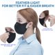 thumbnail image 4 of Mascarilla facial MAMISON KF94 negra 50 unidades - Fabricada en Corea, 4 of 6