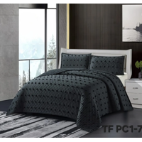 Tecnocasa - Cubrecama 1 5 Quilt Verano Semi Acolchados Diseño De Flores