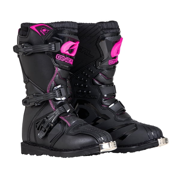 Bota O'NEAL para mujer Rider talla 8, negra/rosa