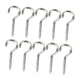 thumbnail image 1 of 10pcs Mini Pines Pines Tornillo Hook House Cortina Red Alambre Colgante Hancho 55x3.8mm, 1 of 2