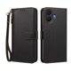 thumbnail image 1 of Funda Tipo Billetera para TCL K70 5G con Soporte y Bolsillo con Cierre Negro, 1 of 1