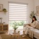 thumbnail image 2 of Cortinas Duo Look Lino Biancobelo, 2 of 2