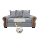 thumbnail image 3 of Sofa Arizona Res Felpa Gris 2c, 3 of 5
