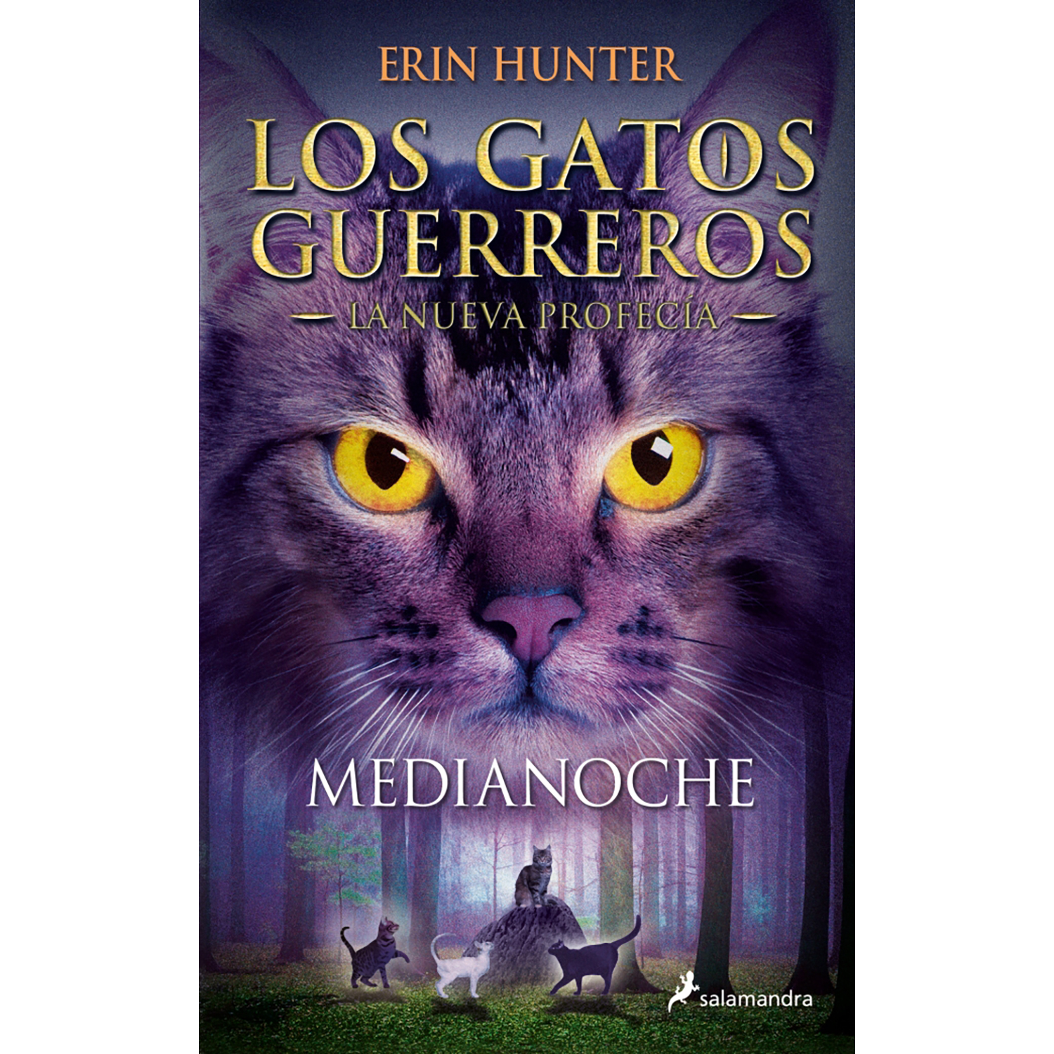 Libro Medianoche (Los Gatos Guerreros,La Nueva Profecía 1) Penguin Random House