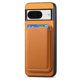 thumbnail image 5 of Funda de Cuero Magnética con Tarjetero para Google Pixel 8 Cubierta Delgada Amarillo, 5 of 5