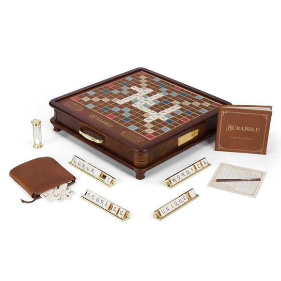 Scrabble Luxury Edition WS Game Company con tablero giratorio