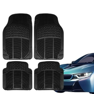N-Ofertas - Set Cubre Piso Para Auto De Goma 4 Piezas Universal Automóvil Premiun