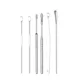 thumbnail image 1 of 6/8PCS Stainless Steel Earpick Ear Cleaner Spoon Ear Care Cleaning Tool Earwax Removal Kit Ear Pick Wax Remover Clean Health, 1 of 3