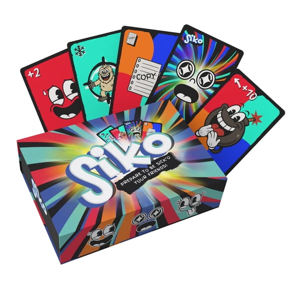 Juego de cartas para fiesta Siko – El juego definitivo para 2 a 8+ jugadores