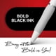 thumbnail image 3 of Bolígrafo Sharpie S-Gel de tinta negra, 3 of 5