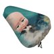 thumbnail image 1 of El Bebé Jefazo: Niño Blanco Funda de Asiento de Bicicleta Impermeable, Cojín Elástico Suave, Protector contra Lluvia, Polvo y UV, 1 of 6