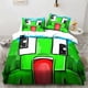 thumbnail image 3 of Juego de ropa de cama divertido de dibujos animados Unspeak.able, colchas suaves para cama, funda nórdica cómoda y funda de almohada., 3 of 3