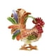 thumbnail image 4 of Figura De Pollo Esmaltado, Joyero, Estatua De Animal, Decoración, Cofre Del Tesoro, Caja Floral, 4 of 5