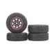 thumbnail image 5 of Neumático De Goma Para Coche RC Para SCX24 YKC01CM JIMNY 1/16 RC Coche Negro Y Rojo, 5 of 5