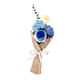 thumbnail image 4 of Ramo De Flores De Ganchillo Flores Artificiales Duraderas Por Artesanos Profesionales Azul, 4 of 5